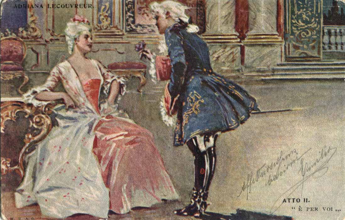 Adriana Lecouvreur. Atto II